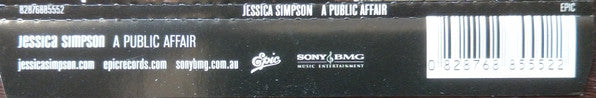 Jessica Simpson : A Public Affair (CD, Single)