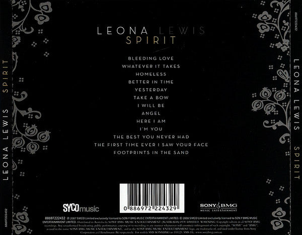 Leona Lewis : Spirit (CD, Album)