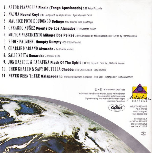 Various : The World Music Album (CD, Comp)
