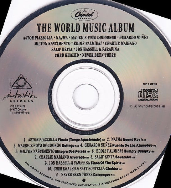 Various : The World Music Album (CD, Comp)