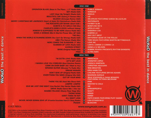 Various : WicKeD: The Best In Dance (Volume One) (2xCD, Comp)