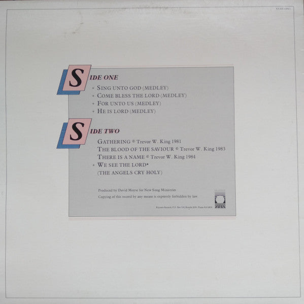 The Angels Cry Holy : The Angels Cry Holy (LP, Album)