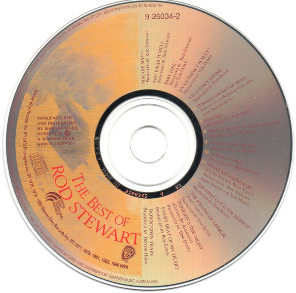 Rod Stewart : The Best Of Rod Stewart (CD, Comp)