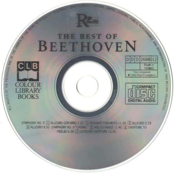 Beethoven* : The Best Of Beethoven (CD, Comp)