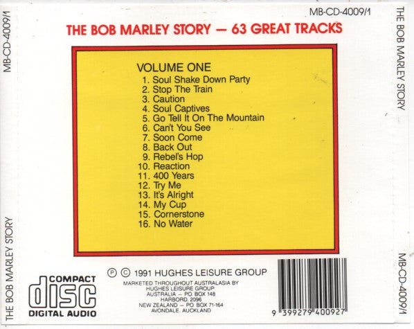 Bob Marley : The Bob Marley Story (4xCD, Comp)