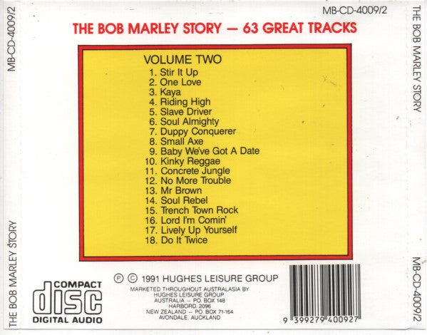 Bob Marley : The Bob Marley Story (4xCD, Comp)