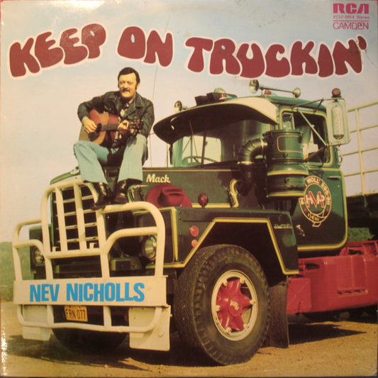 Nev Nicholls : Keep On Truckin' (LP, Album)