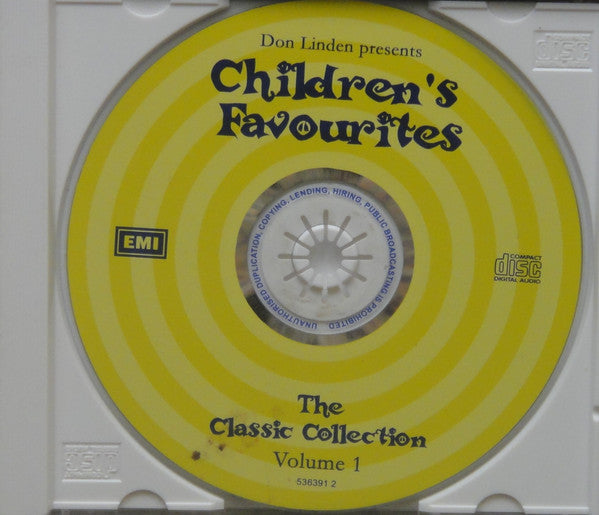 Don Linden (2) : Children's Favourites Volume 1 (CD, Album)