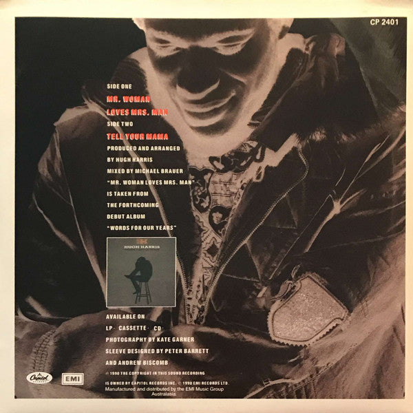 Hugh Harris : Mr Woman Loves Mrs Man (7", Single)