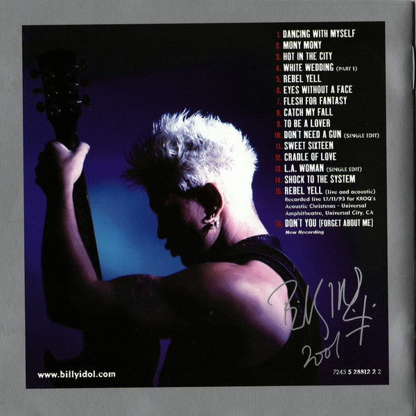 Billy Idol : Greatest Hits (CD, Comp, RM)