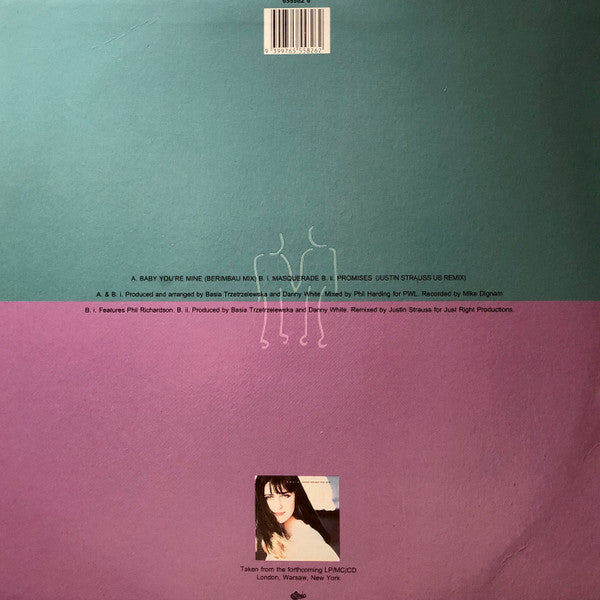Basia : Baby You're Mine (Berimbau Mix) (12", Maxi)