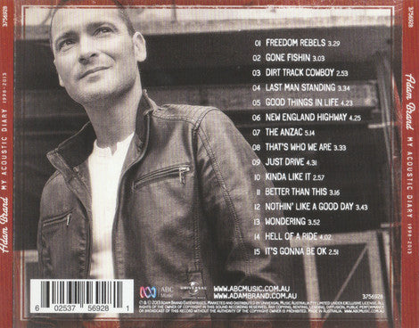 Adam Brand : My Acoustic Diary 1998-2013 (CD, Album)