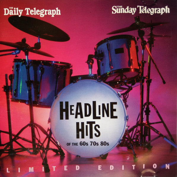 Various : Headline Hits Of The 60s 70s 80s (CD, Comp, Ltd, Promo)