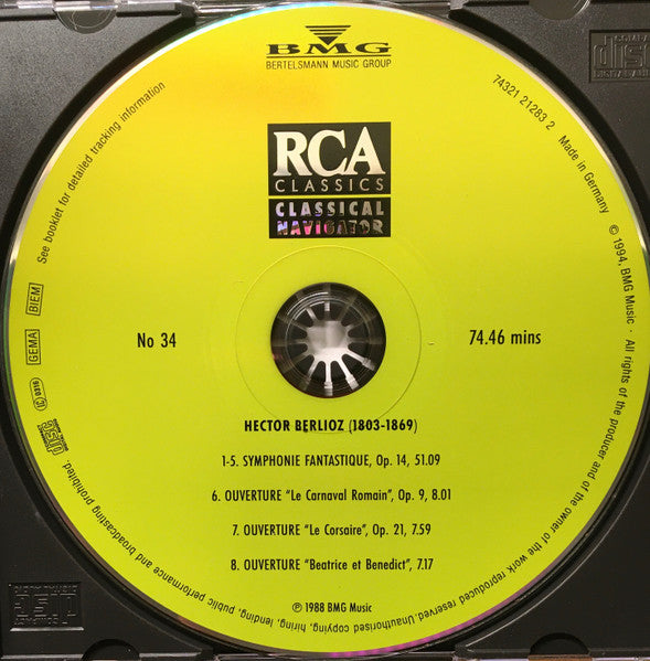 Hector Berlioz, Boston Symphony Orchestra, Georges Prêtre, Charles Munch : Symphonie Fantastique (CD, Comp)