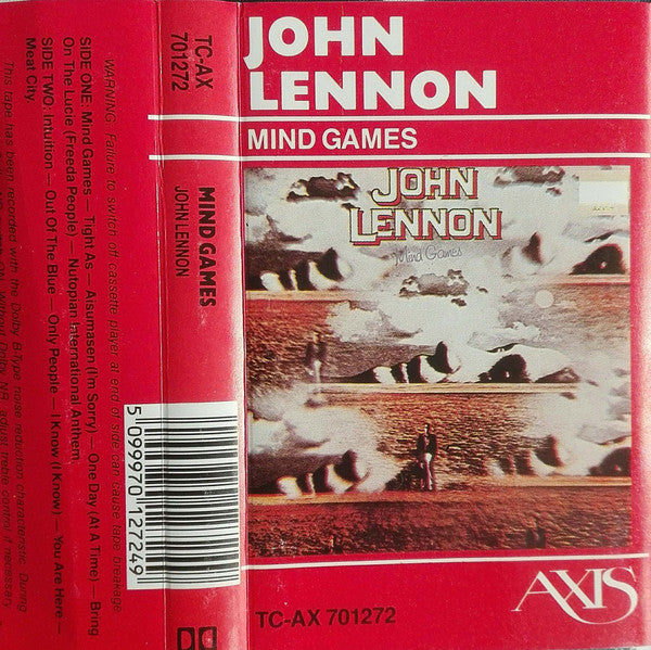 John Lennon : Mind Games (Cass, Album, RE)