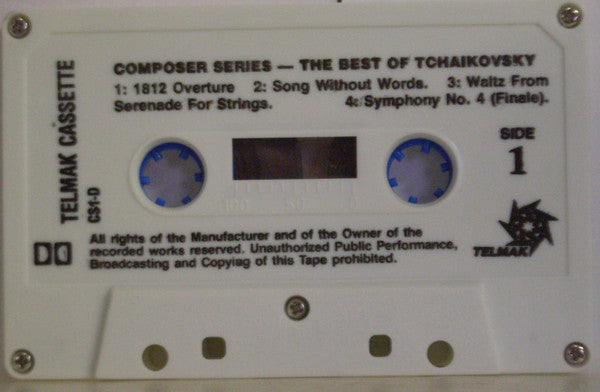 Pyotr Ilyich Tchaikovsky : The Best Of Tchaikovsky (Cass, Comp)