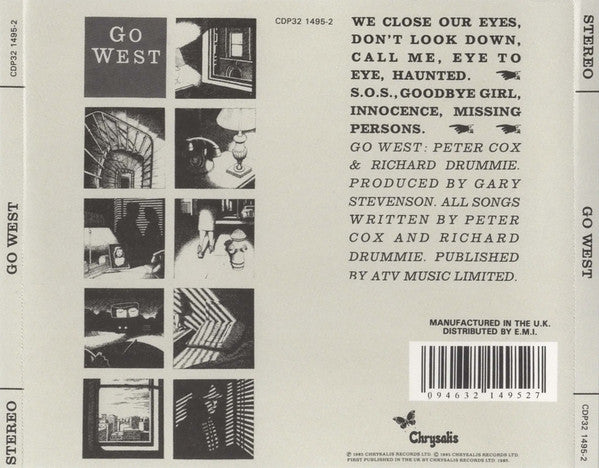 Go West : Go West (CD, Album)