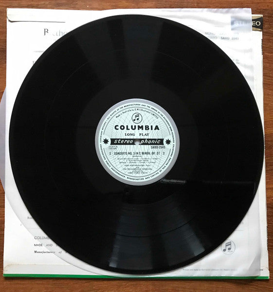 Beethoven* / Hans Richter-Haaser , Piano. /  Philharmonia Orchestra, Carlo Maria Giulini : Piano Concerto No. 3 In C Minor, Op. 37 (LP, Album)