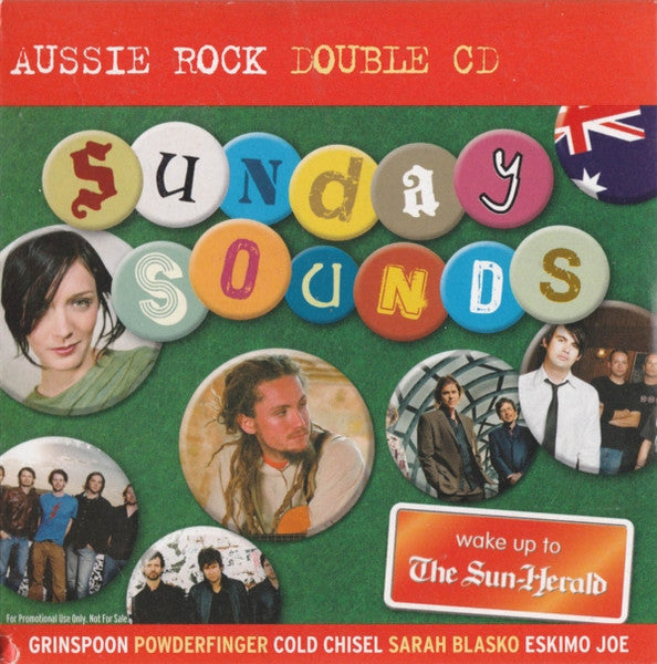 Various : Sunday Sounds - Aussie Rock (CD, Comp, Promo, CD1)