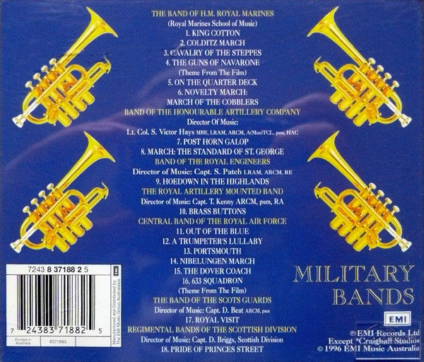 Various : The Very Best Of Military Bands (CD, Comp)