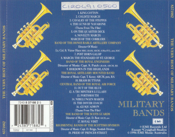 Various : The Very Best Of Military Bands (CD, Comp)