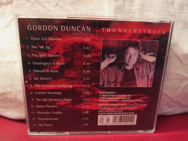 Gordon Duncan : Thunderstruck (CD)