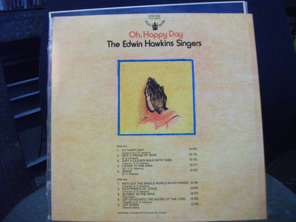 Edwin Hawkins Singers : Oh, Happy Day (LP, Comp)