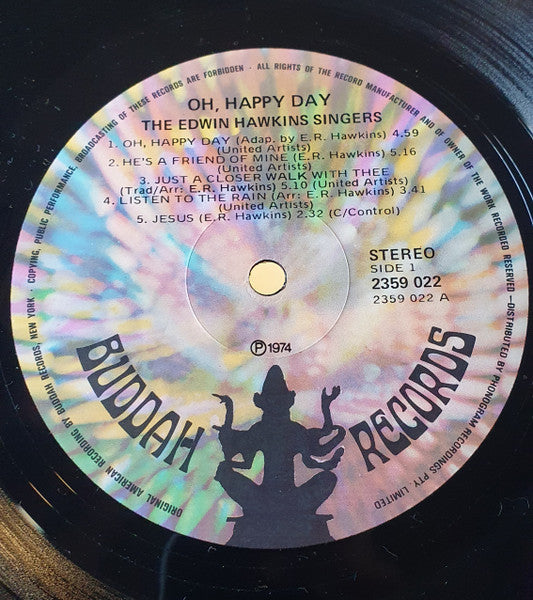 Edwin Hawkins Singers : Oh, Happy Day (LP, Comp)