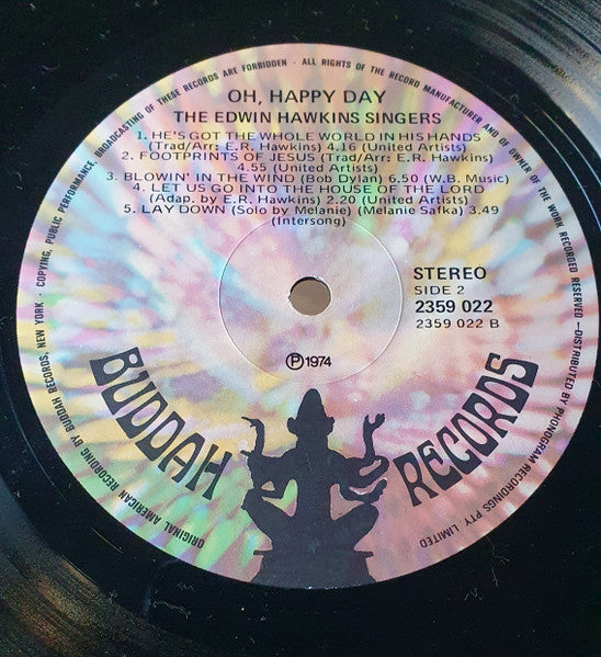 Edwin Hawkins Singers : Oh, Happy Day (LP, Comp)