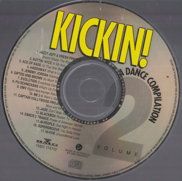 Various : Kickin! Volume 2 - A Dance Compilation (CD, Comp)