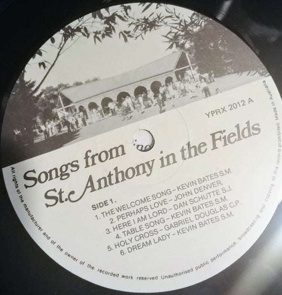 St. Anthony In The Fields, Terrey Hills : Songs From St. Anthony In The Fields, Terrey Hills (LP, Album)