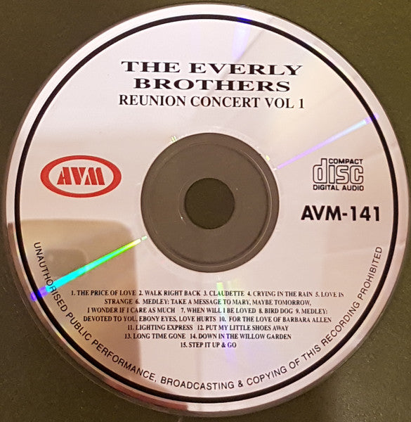 Everly Brothers : Reunion Concert Volume 1 (CD, Album)
