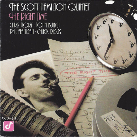 The Scott Hamilton Quintet : The Right Time (CD, Album)