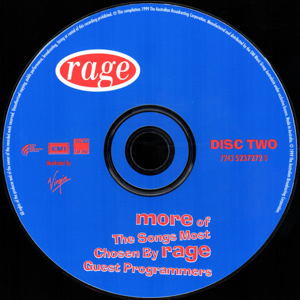 Various : Rage - More Of The Songs Most Chosen By Rage Guest Programmers (2xCD, Comp)