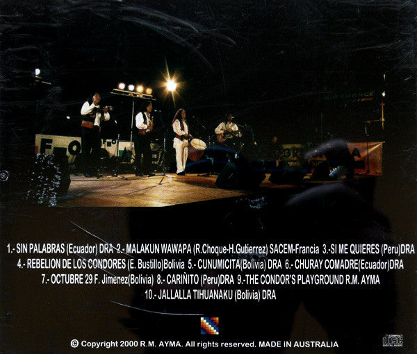 Walisuma De Los Andes : Out Of The Blue (CD, Album)