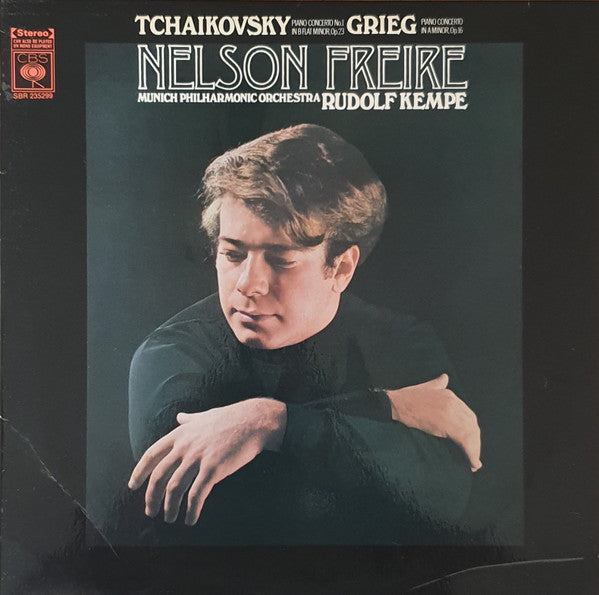 Tchaikovsky*, Grieg* - Nelson Freire, Munich Philharmonic Orchestra* / Rudolf Kempe : Piano Concerto No.1 In B Flat Minor, Op.23 / Piano Concerto In A Minor, Op.16 (LP, Album)