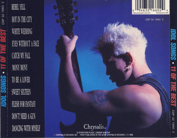 Billy Idol : Idol Songs (11 Of The Best) (CD, Comp, EMI)