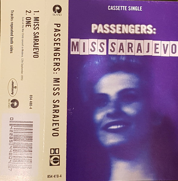 Passengers : Miss Sarajevo (Cass, Single)
