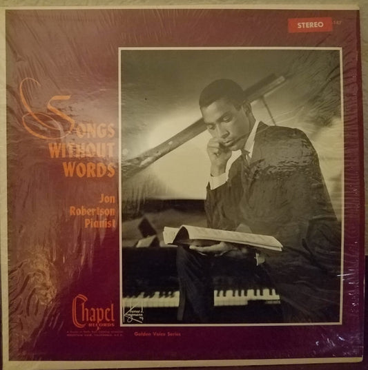 Jon Robertson : Songs Without Words (LP)