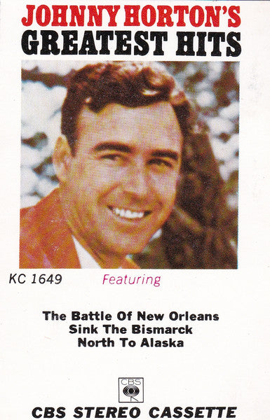 Johnny Horton : Johnny Horton's Greatest Hits (Cass, Comp, RE)