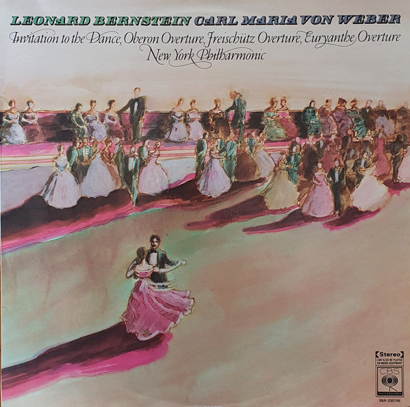 Carl Maria Von Weber - Leonard Bernstein, New York Philharmonic : Invitation To The Dance, Oberon Overture, Freischütz Overture, Euryanthe Overture (LP, Comp)