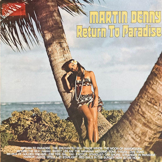 Martin Denny : Return To Paradise (2xLP, Comp, Gat)