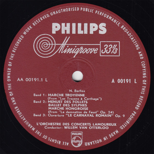 Hector Berlioz : Hector Berlioz L' Orchestra Des Concerts Lamoureux (LP, Comp)