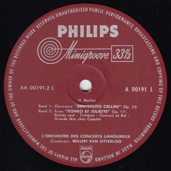 Hector Berlioz : Hector Berlioz L' Orchestra Des Concerts Lamoureux (LP, Comp)