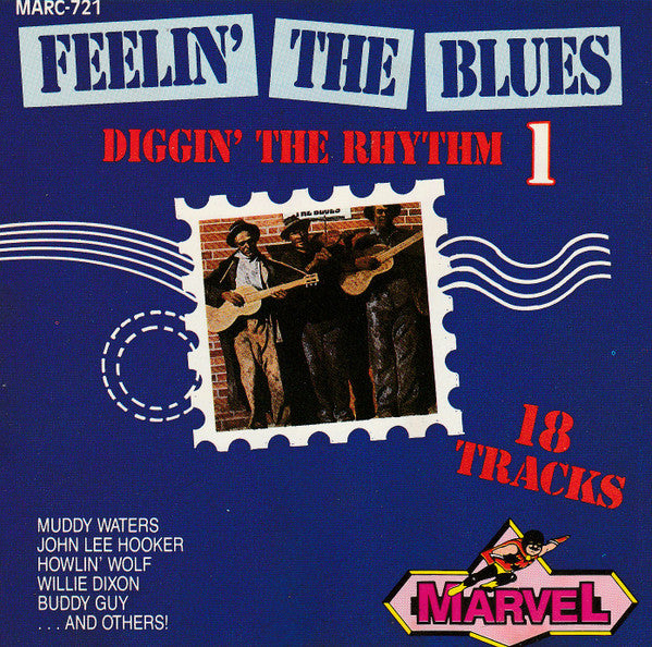 Various : Feelin' the Blues Diggin’ The Rhythm 1 (CD, Comp)