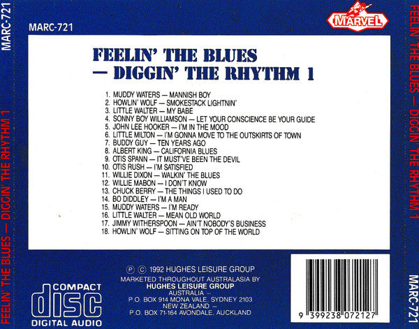 Various : Feelin' the Blues Diggin’ The Rhythm 1 (CD, Comp)