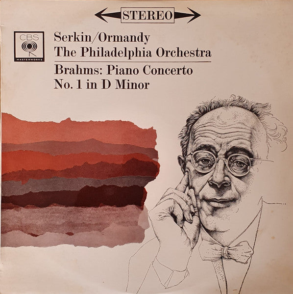 Rudolf Serkin / Eugene Ormandy, The Philadelphia Orchestra / Johannes Brahms : Piano Concerto No.1 In D Minor (LP, Album)