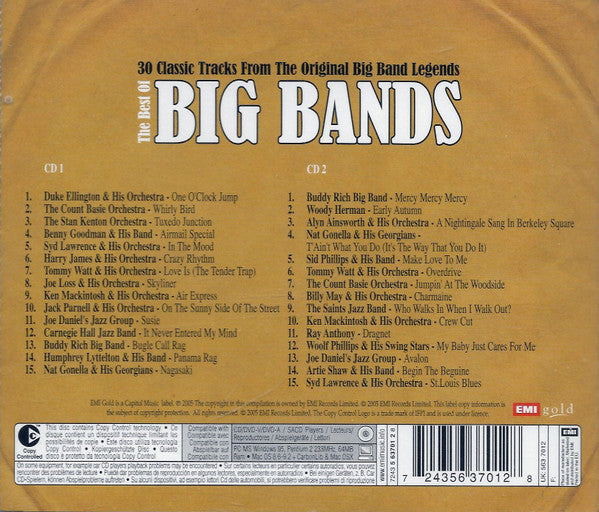 Various : The Best Of Big Bands (2xCD, Comp)