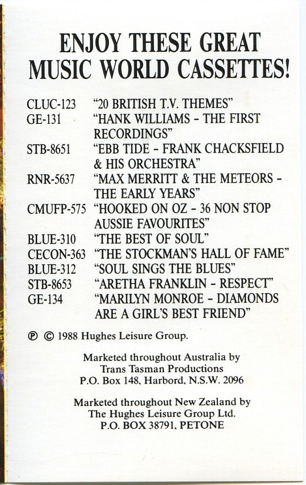 The Country Guitars : 20 Christmas Favourites (Cass, Album)