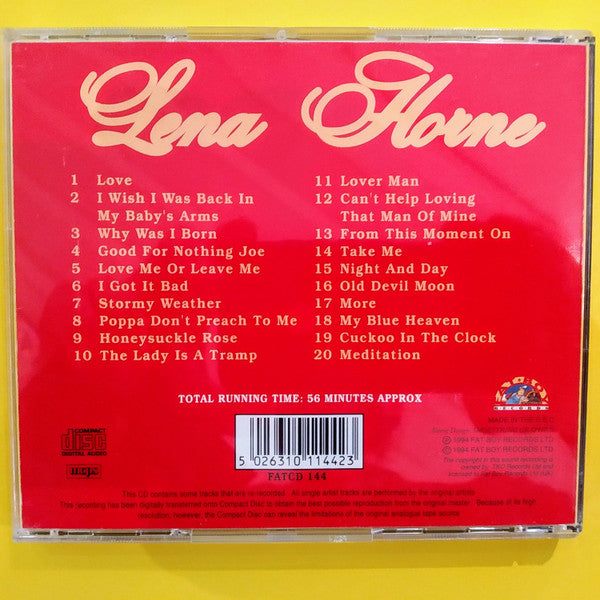 Lena Horne : Lena Horne (CD, Comp)